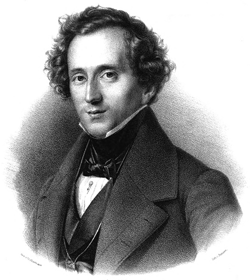 A picture of Mendelssohn